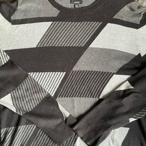 Alfani long-sleeve cotton pullover Large